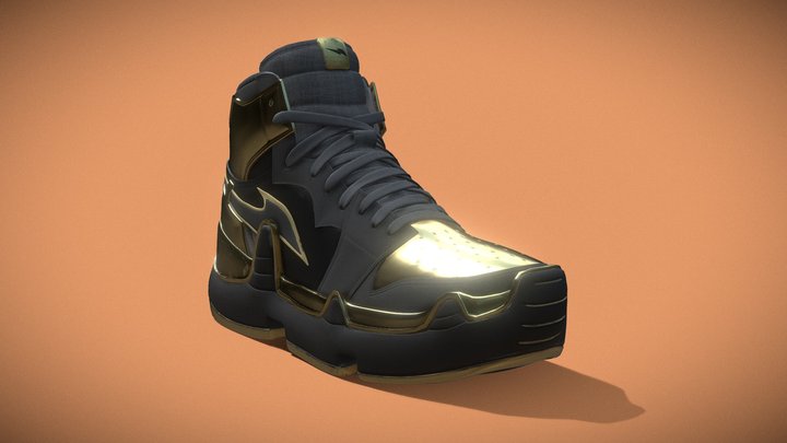 RTFKT Shoe creation By QuantumBlue 3D Model