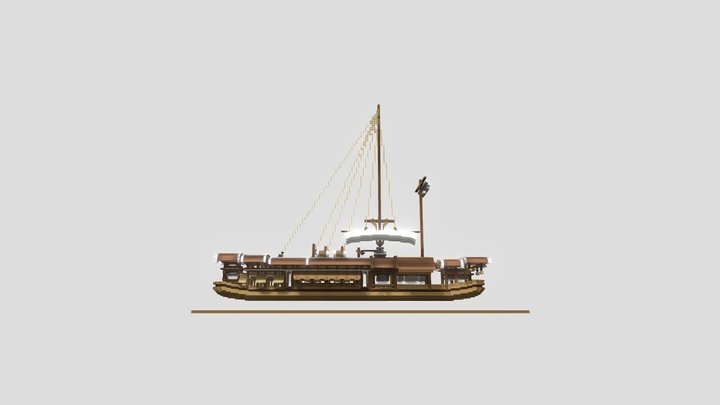 boat 3D Model