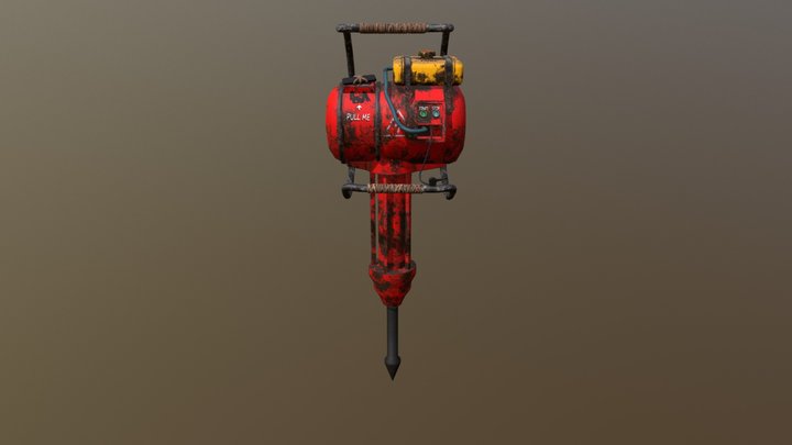jackhammer 3D Model