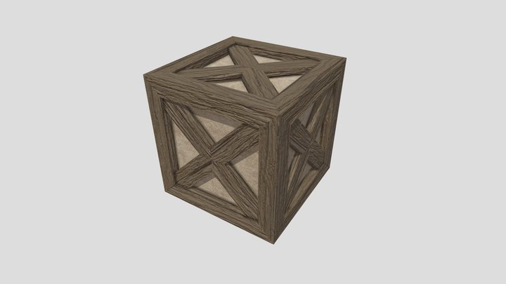 Wooden_Crate 3D Model