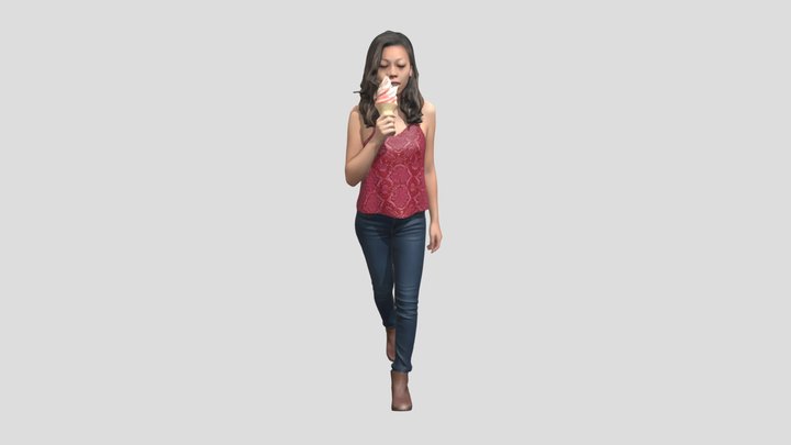 Ice Cream Stroll – Kostenloses 3D-Modell STL