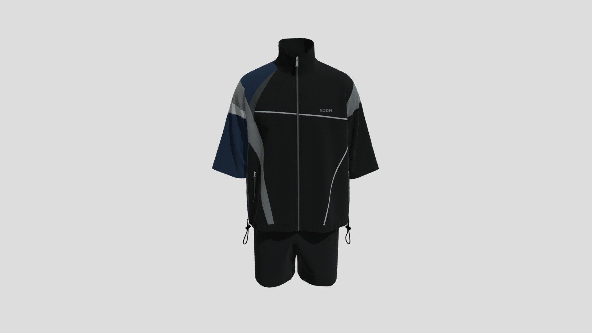 Men Nylon Jacket Outfit - Buy Royalty Free 3D model by najdmie [67698e9 ...
