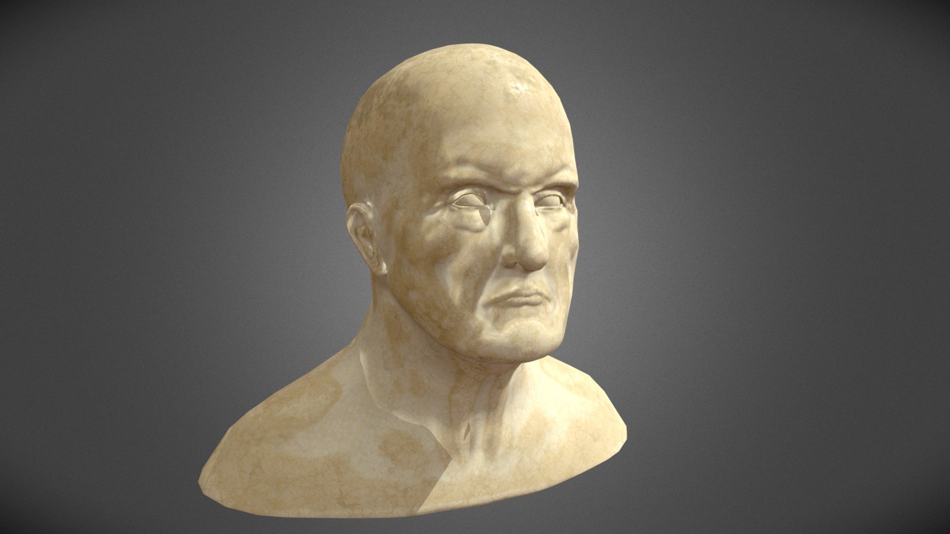 Head Bust 3D model by brewoliverin [6769a15] Sketchfab