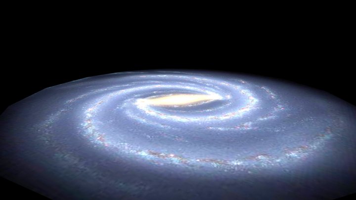 Milky Way 3D Model