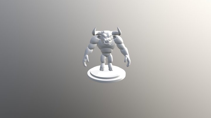 Wide Arm Spell Casting 3D Model