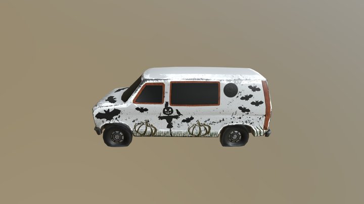 Van Graffiti Challenge 3D Model