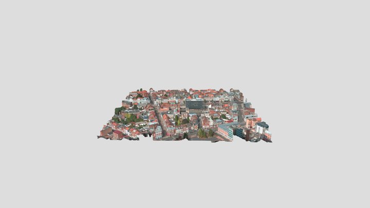 Lens City 3D Model