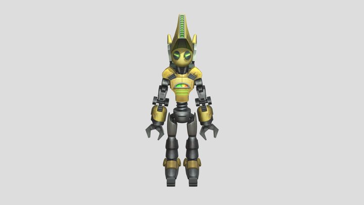 Junkbot - Shovelware's Brain Game 3D Model
