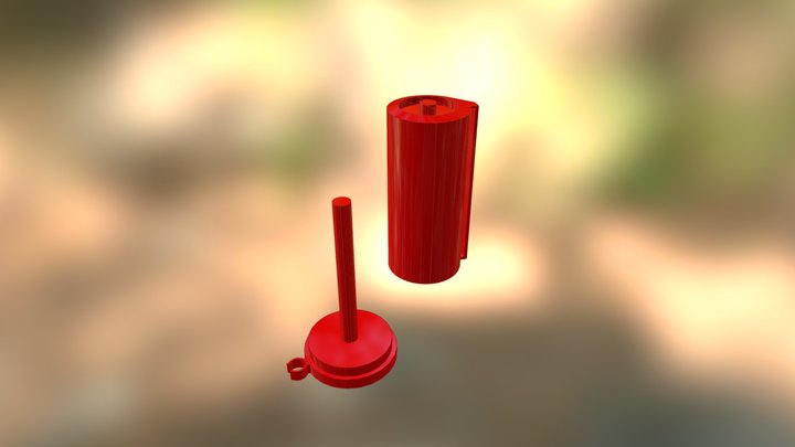 P- Towel Rolla 3D Model
