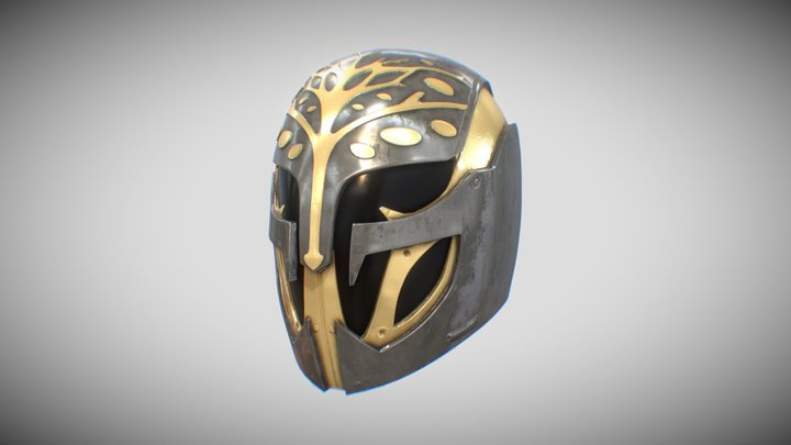 Destiny commissioned helmet 3D Model