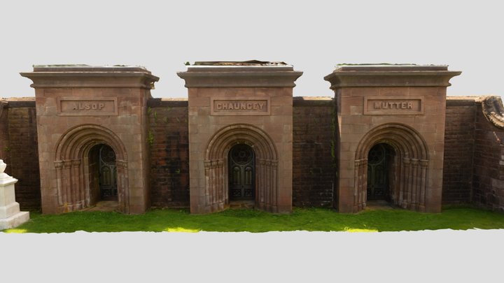 Alsop-Chauncey-Mütter Mausoleums 3D Model