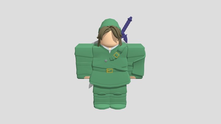 Elf Warrior 3D Model