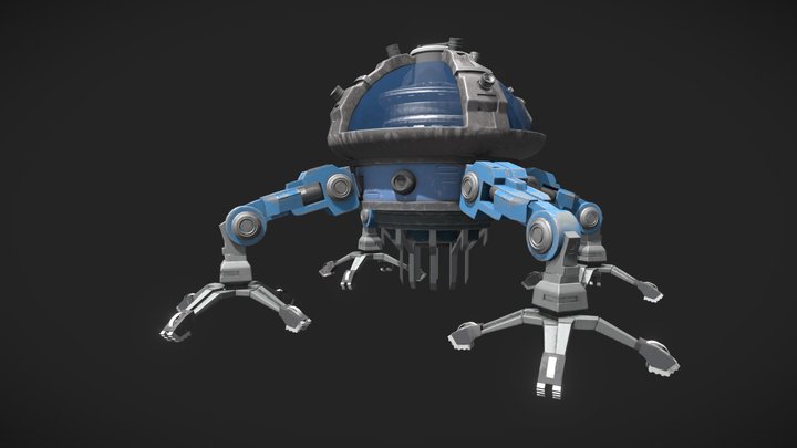 SciFi Power Generator by Caroliine Siman 3D Model