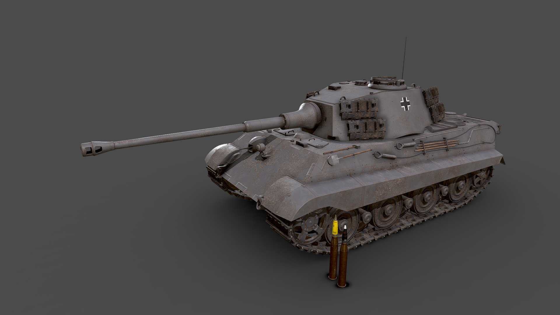 Tiger-tank 3D models - Sketchfab