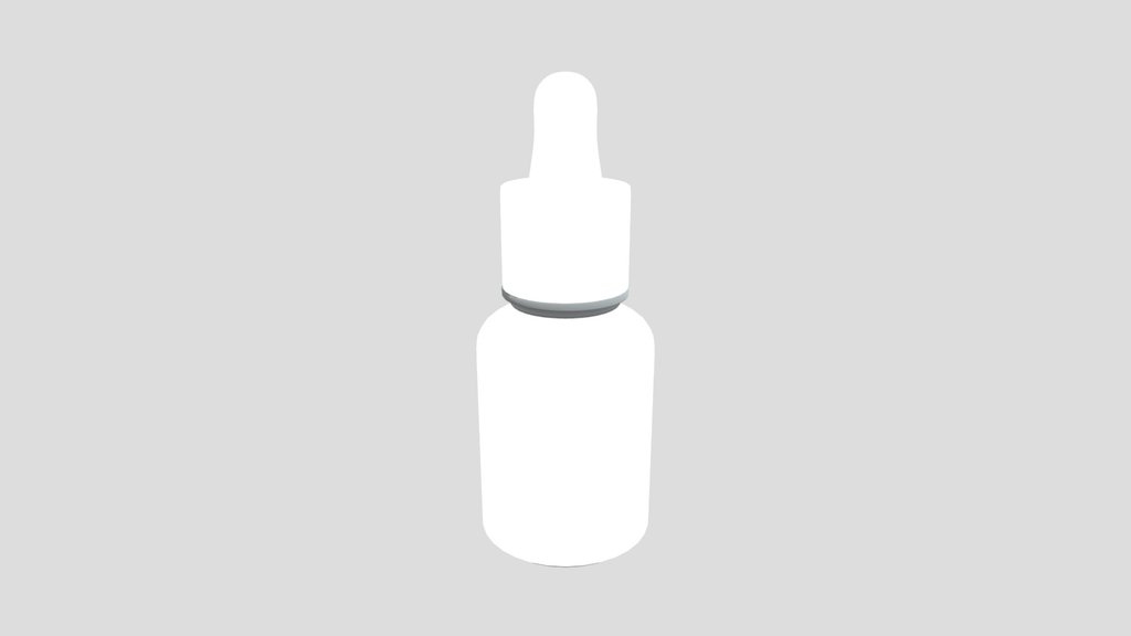 Cosmetic Serum Dropper Bottle