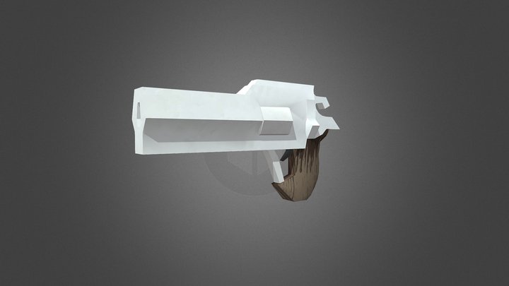 Handgun - VR assignment work 3D Model