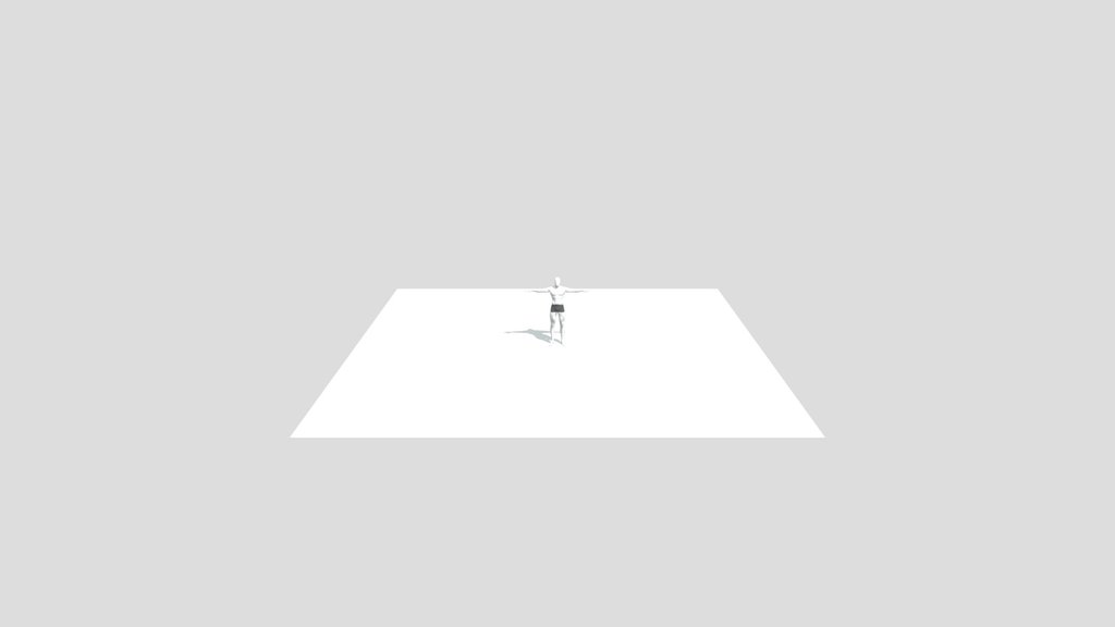 Rigid man 3d model