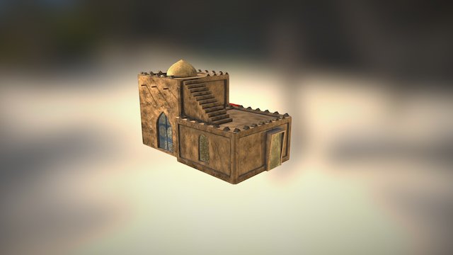 Oriental Building 3D Model