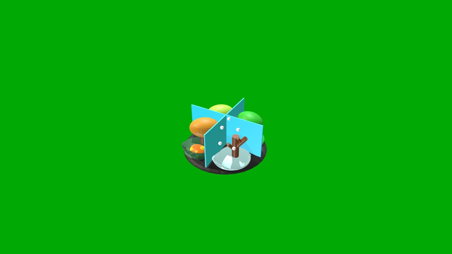Las Cuatro Estaciones — Sketchfab embed 3D viewer