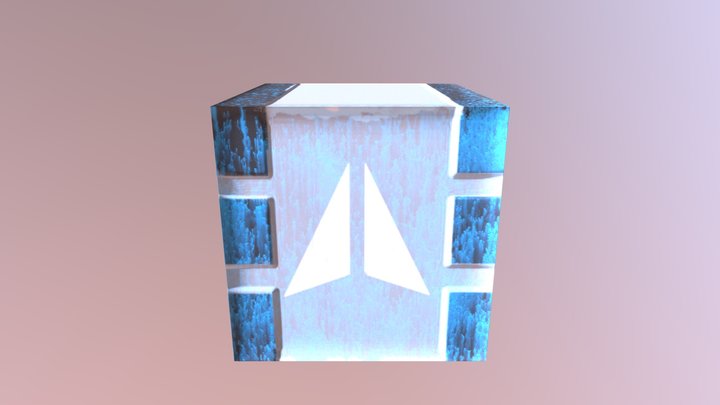 Cube Low 3D Model