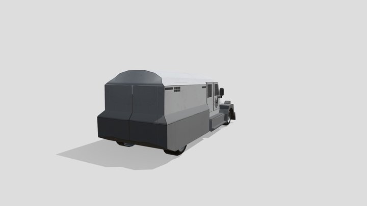Riot Vehicle 3D Model