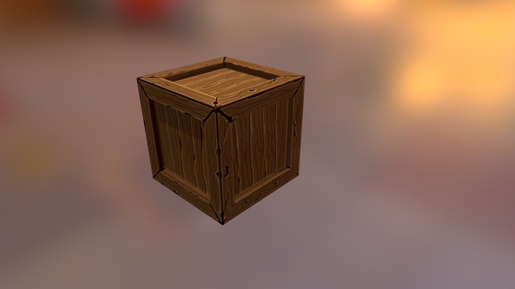 Wooden Crate Closed 01 - 3D model by DilutedEgo [676f147] - Sketchfab