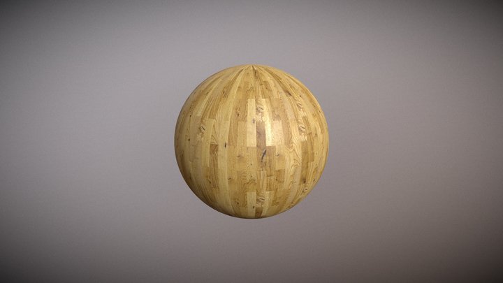 Steps - parquet pack material 3D Model