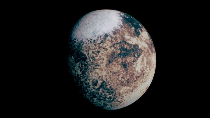 Stone Planet 3D Model
