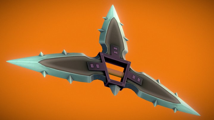 Big Shuriken | [Stylized] 3D Model