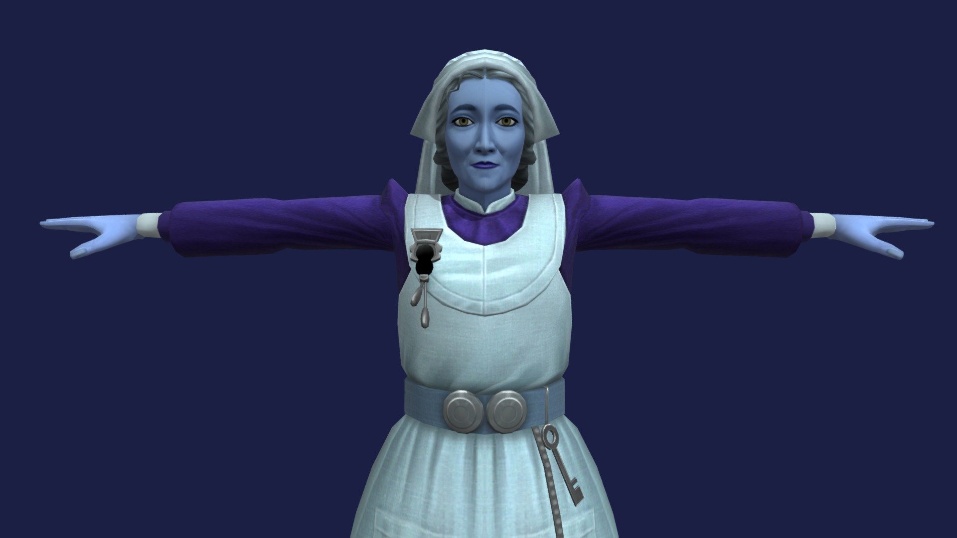 Madam Poppy Pomfrey (Night ver.) - Download Free 3D model by zack ...