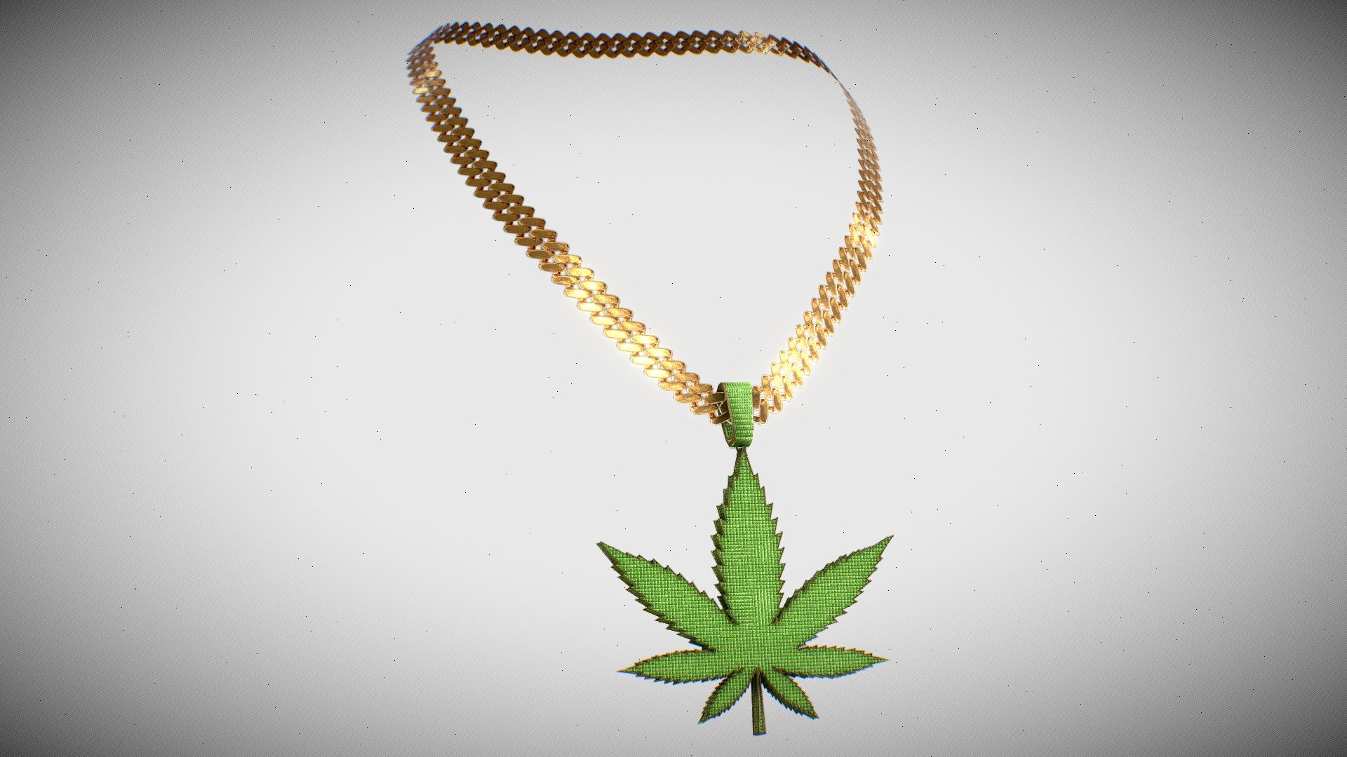 Weed Chain (Metahuman Ready) Buy Royalty Free 3D model by Tiko