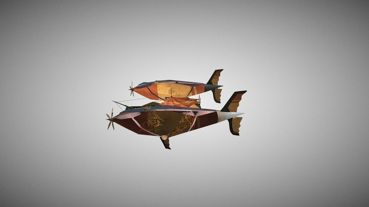 FFShip 3D Model