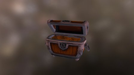 Tresure Chest 3D Model