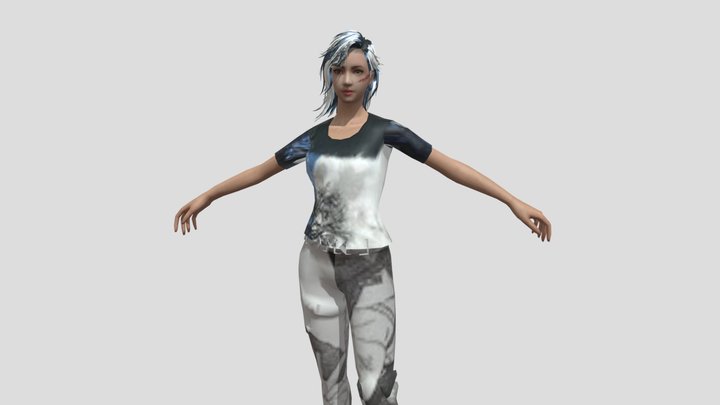 female – Gratis 3D-model STL
