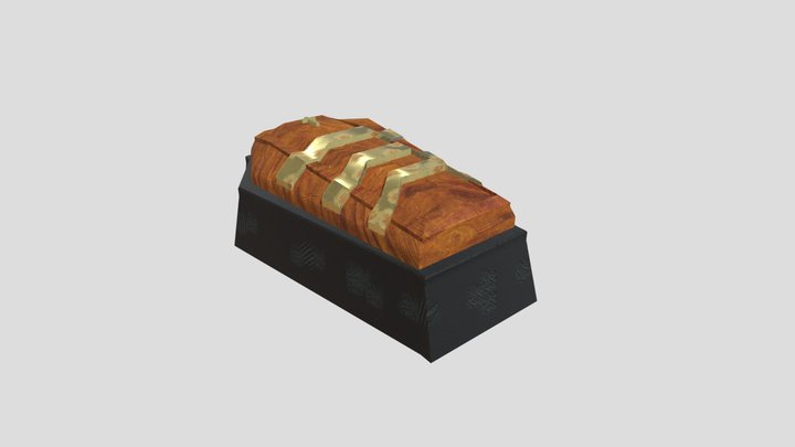 Coffin Halloween 3D Model
