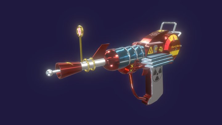 raygun 3D Model