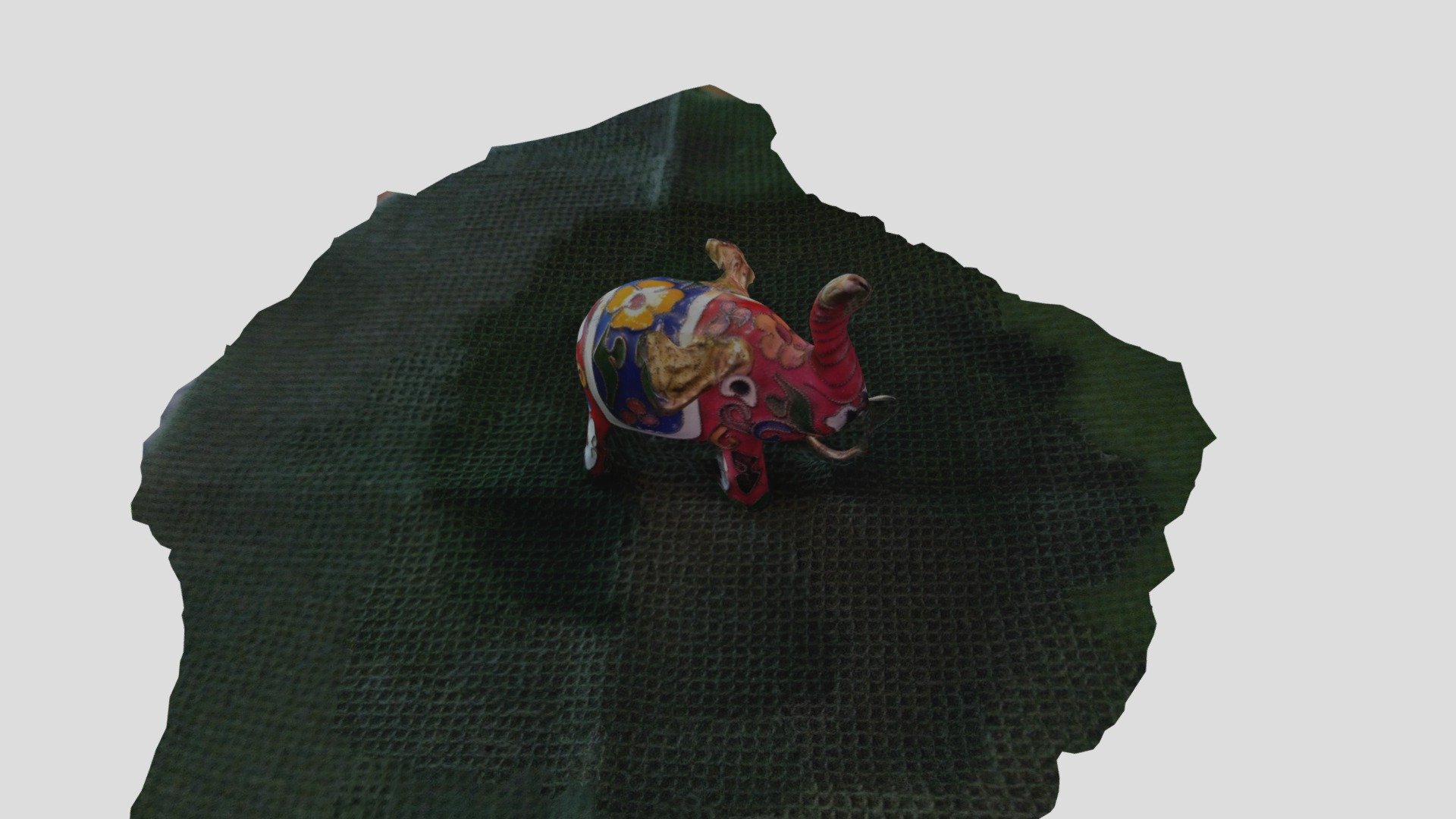 DIG500 Indian Elephant Statuette M. Joseph