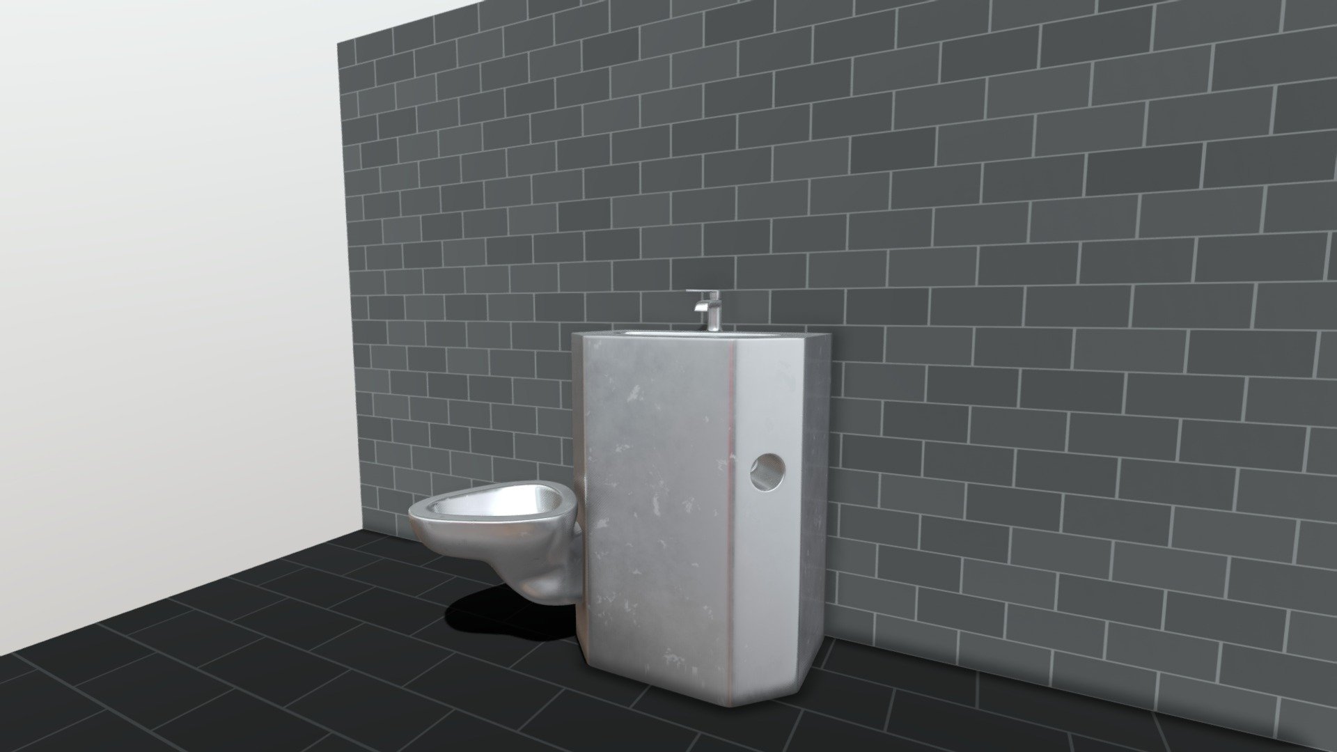 Toilet and Sink Unit