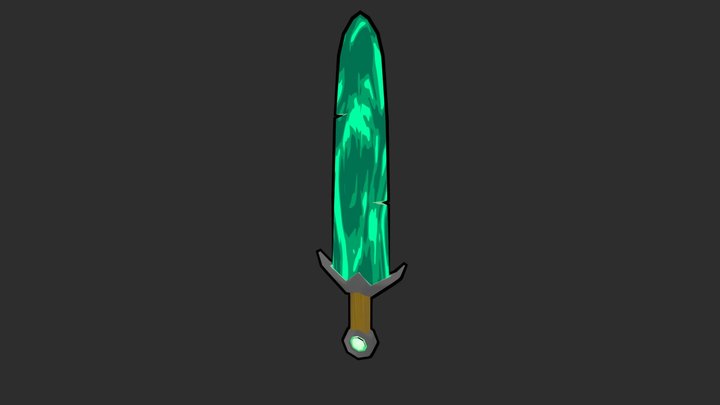 Budget Moonlight Greatsword – Modello 3D gratuito STL