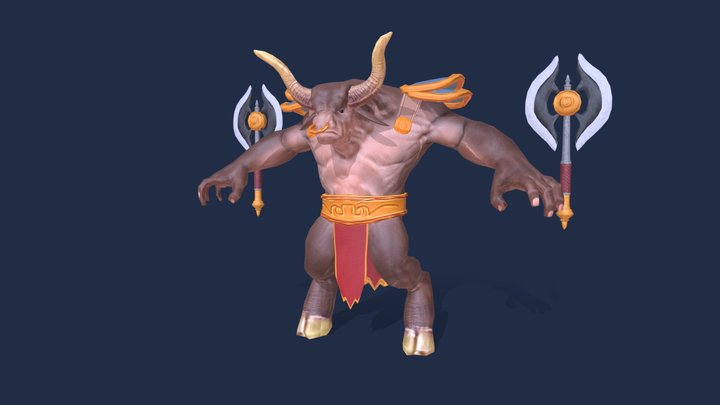 Minotaur 3D Model