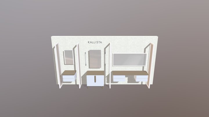 16foot Merchandiser 3D Model