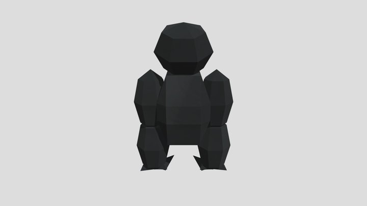 gorilla tag horror monkey 3D Model