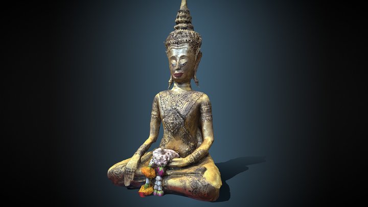 242-ST-Buddha 26 (วัดโพ) 3D Model