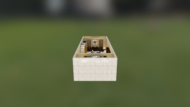 中骏雍景湾别墅B1户型BF 3D Model
