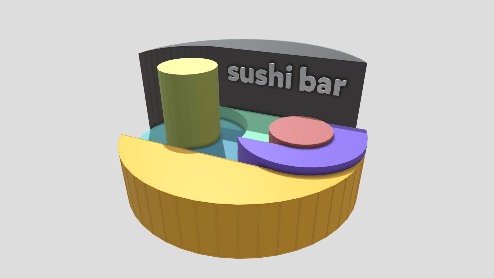 YIN YANG Sushi Bar Imaginary Interior