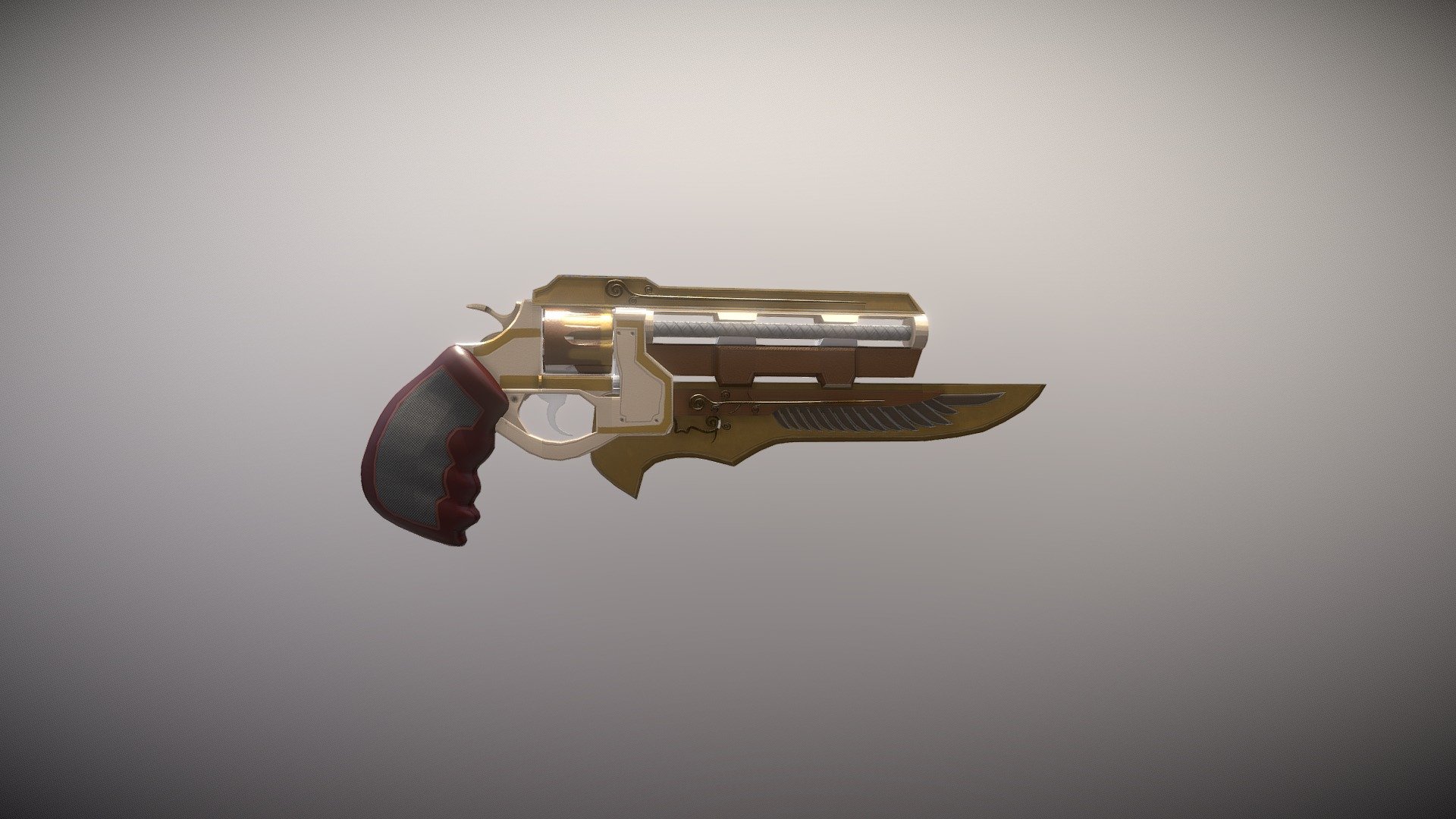 Vintage Gun and knife 3D model by vishnupratheek [6779547] Sketchfab