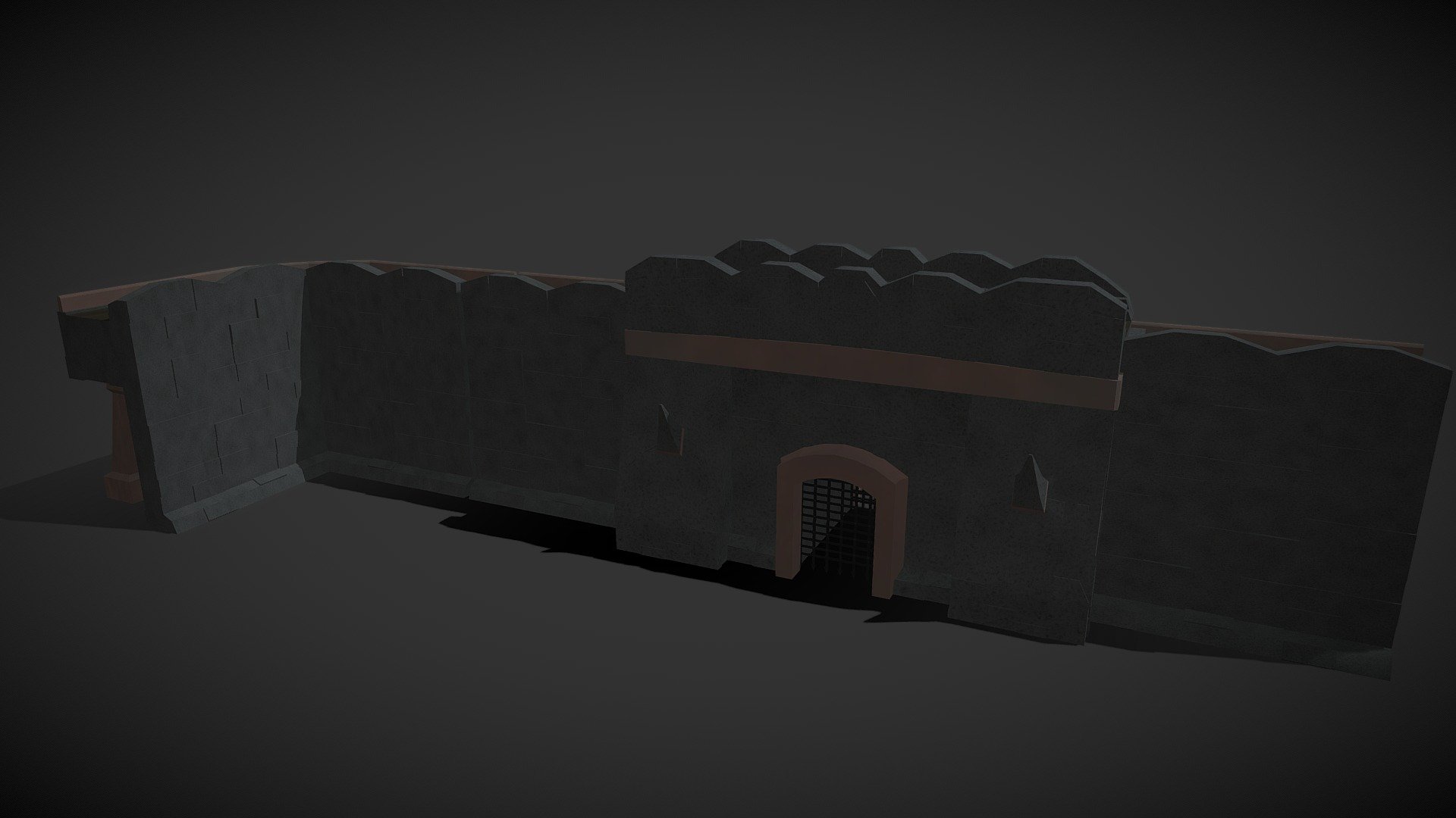 Wall Segments (Inner Corner & Gate)