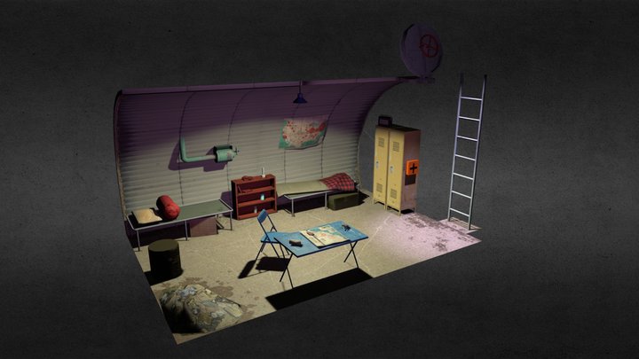 Bomb_Shelter 3D Model