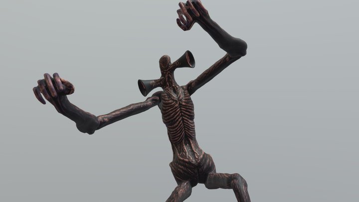 Double Leg Takedown - Victim 3D Model