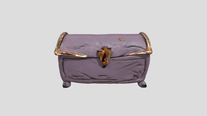 Treasure Chest 3D Model